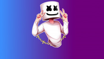 обоя музыка, dj marshmello, dj, marshmello