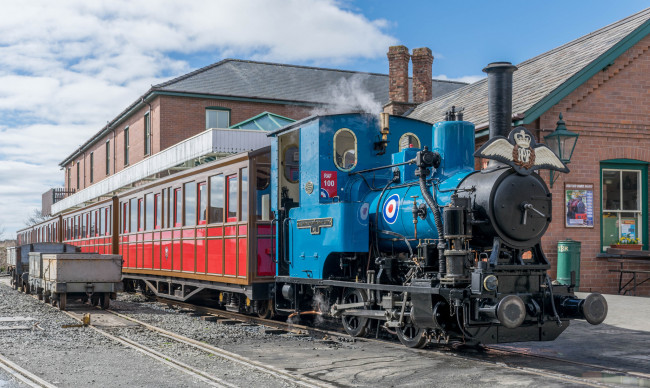 Обои картинки фото техника, паровозы, состав, локомотив