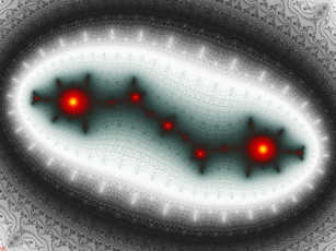 Картинка 3д+графика фракталы+ fractal цвет фон узор