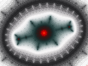 Картинка 3д+графика фракталы+ fractal цвет фон узор