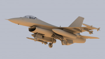 Картинка 3д+графика моделирование+ modeling полет самолет