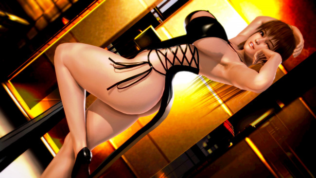 Обои картинки фото 3д графика, люди , people, девушка, фон, взгляд