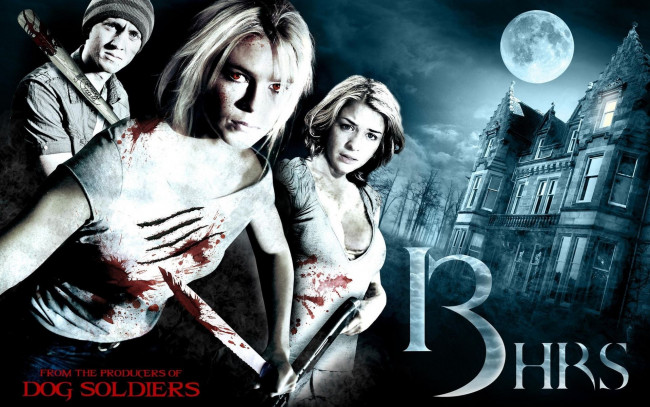 Обои картинки фото кино фильмы, 13hrs, особняк, луна, девушки, парень