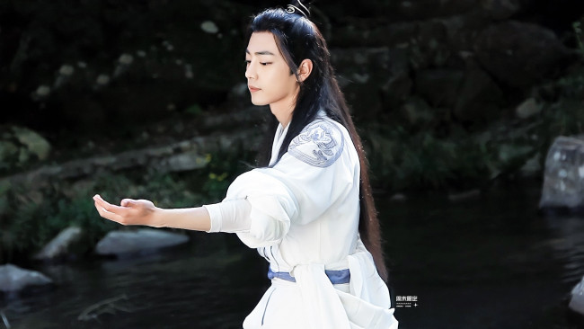 Обои картинки фото кино фильмы, the untamed, вэй, усянь, озеро