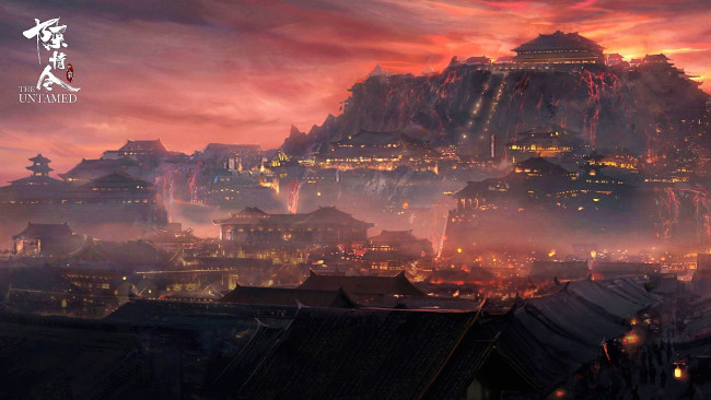 Обои картинки фото рисованное, кино,  мультфильмы, безночный, город