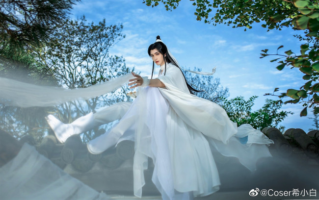 Обои картинки фото мужчины, - креатив,  косплей, се, лянь, костюм