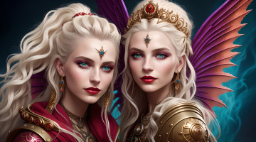 Картинка фэнтези девушки нейросети графика нейроарт ai art нейронные сети рисунки нейро искусство