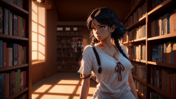 Картинка аниме город +улицы +интерьер +здания нейросети графика нейроарт ai art нейронные сети рисунки нейро искусство