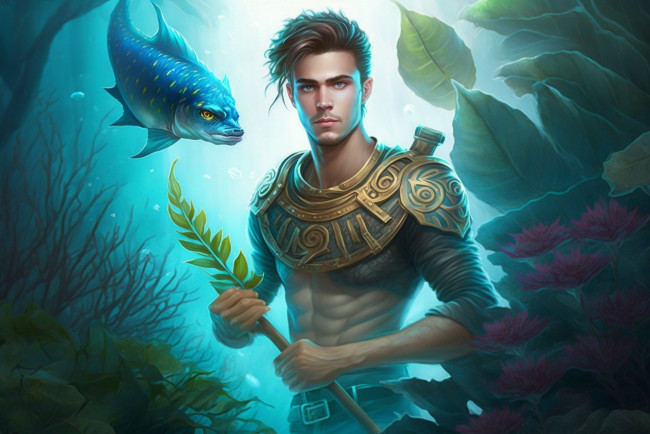 Обои картинки фото фэнтези, люди, нейросети, графика, нейроарт, ai, art, нейронные, сети, рисунки, нейро, искусство, парень