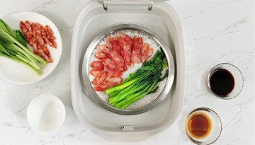 Картинка еда колбасные+изделия тарелки напитки колбаса спаржа