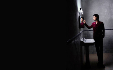 Картинка мужчины xiao+zhan актер костюм зеркало раковина