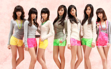 обоя музыка, girls generation , snsd, девушки, певицы, свитера, шорты, бусы