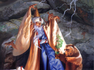 обоя фэнтези, маги