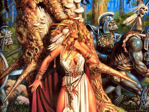 Обои картинки фото фэнтези, красавицы, чудовища