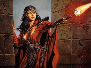 Картинка clydecaldwell фэнтези маги