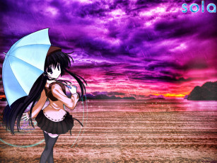 Картинка аниме sola