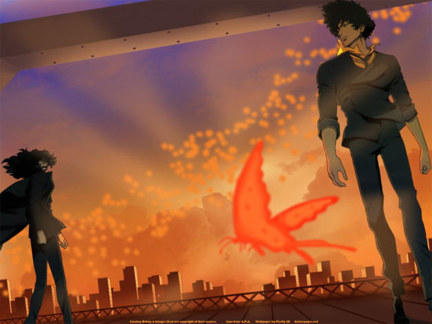 Обои картинки фото аниме, cowboy, bebop