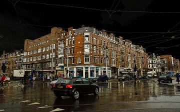 Картинка amsterdam города амстердам нидерланды