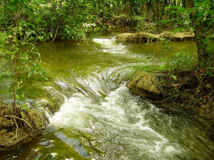 Картинка мексика канделария природа реки озера река поток