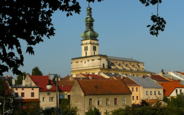 Картинка города здания дома