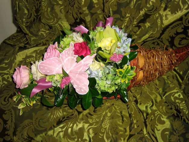 Обои картинки фото цветы, букеты, композиции, розы, букет