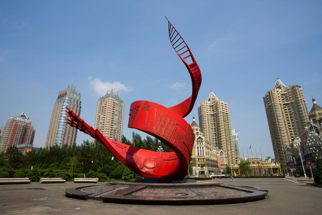 Обои картинки фото города, памятники, скульптуры, арт, объекты, китай, хэйлунцзян, харбин