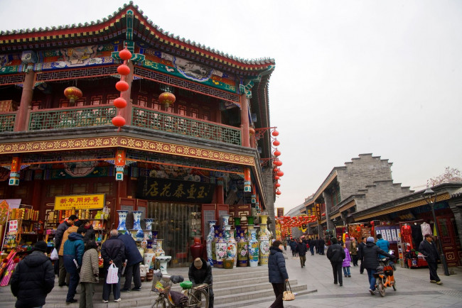 Обои картинки фото города, улицы, площади, набережные, китай, тяньцзинь