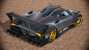 Картинка автомобили 3д 2009 pagani