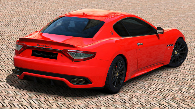 Обои картинки фото автомобили, 3д, maserati, 2008