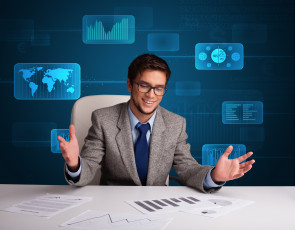 Картинка мужчины -+unsort guy paper работа work парень бумаги