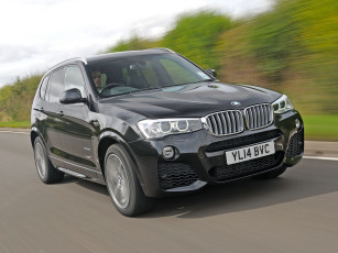 Картинка автомобили bmw sport f25 2014г темный uk-spec package x3 xdrive35d m
