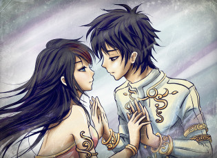 Картинка аниме *unknown+ другое арт девушка парень