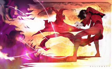 Картинка аниме hellsing alucard вампир дракула