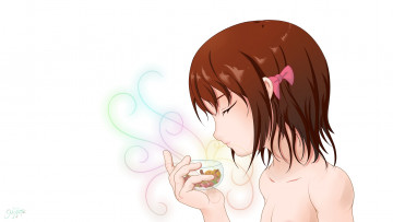 Картинка разное арты фон взгляд арт девушка hanawa kaoru tamayura