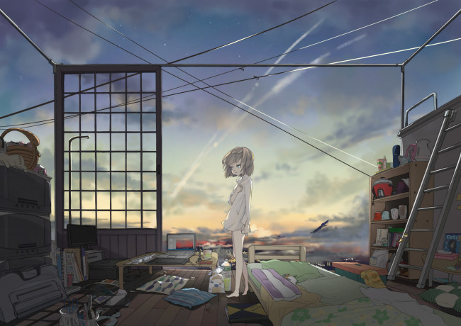 Обои картинки фото аниме, unknown,  другое, remosse512, арт, девочка