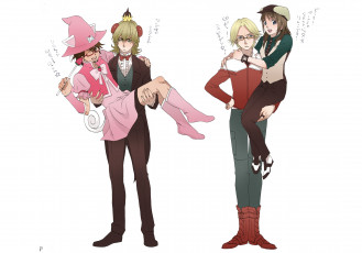 Картинка аниме unknown +другое персонажи разные