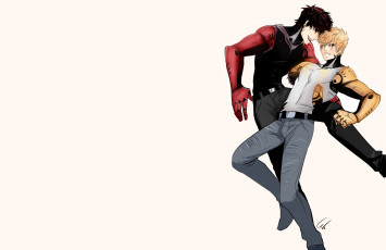 Картинка аниме one+punch+man генос