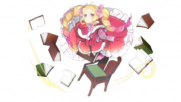 Картинка аниме re +zero+kara+hajimeru+isekai+seikatsu фон взгляд девушка