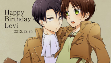 Картинка аниме shingeki+no+kyojin парни