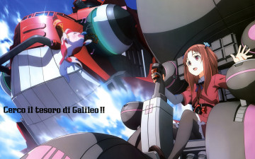 Картинка galilei+donna аниме девушка взгляд фон