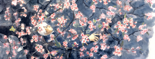 Обои картинки фото аниме, mushishi, ginko