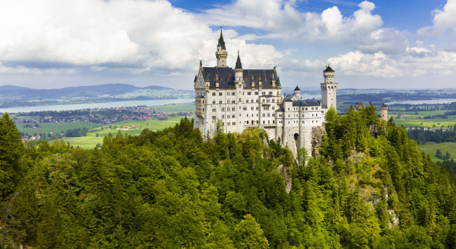 Обои картинки фото neuschwanstein, города, замок нойшванштайн , германия, замок