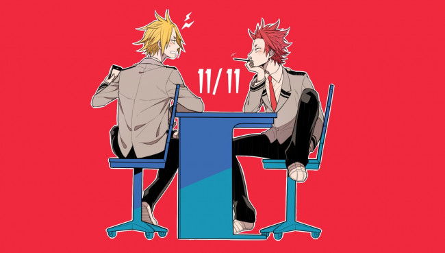 Обои картинки фото аниме, boku no hero academia, парни