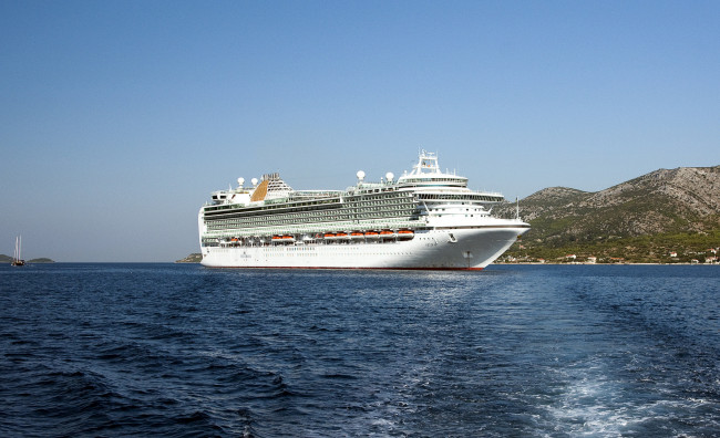 Обои картинки фото корабли, лайнеры, круиз, лайнер