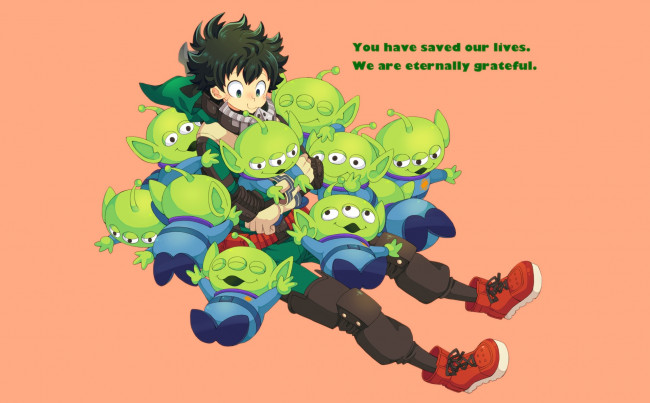 Обои картинки фото аниме, boku no hero academia, разные, персонажи