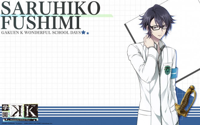 Обои картинки фото аниме, k project, персонаж