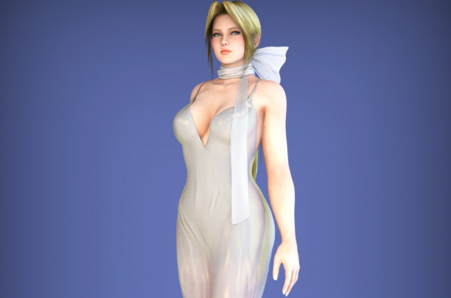 Обои картинки фото 3д графика, аниме , anime, девушка, взгляд, фон