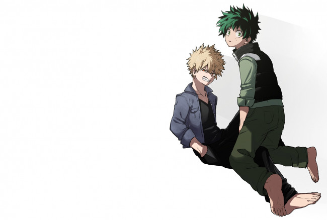 Обои картинки фото аниме, boku no hero academia, парни