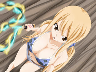 Картинка аниме fairy+tail люси