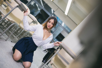 Картинка девушки -unsort+ азиатки лицо взгляд